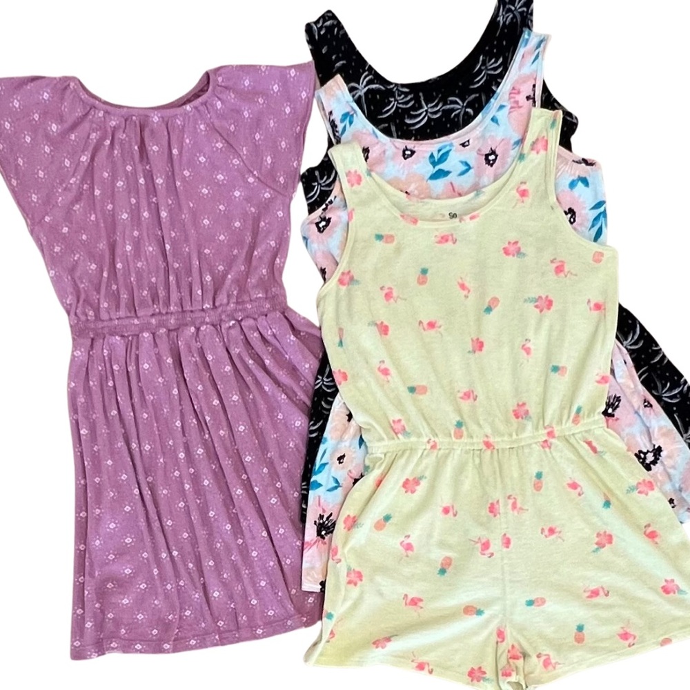 Girls Size 14/16 Dress & Romper Set